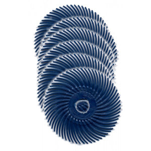 128661: Foredom 2 inch Radial Bristle Brush - Pack of 6