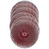 128674: Foredom 3 inch Radial Bristle Brush - Pack of 6