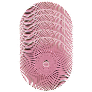 128676: Foredom 3 inch Radial Bristle Brush - Pack of 6
