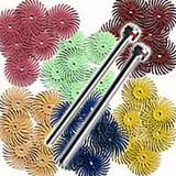 128685: Foredom 3/4in Radial Bristle Brush - Pk of 6