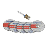 Dremel EZ Lock Starter Kit with 5 Cut Off Wheels