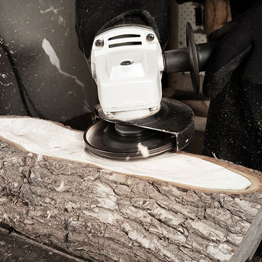 Arbortech TURBOPlane in use
