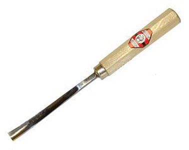 129765: Hirsch #4 Bent Gouge - 25mm