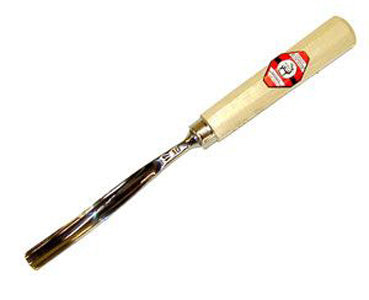 129772: Hirsch #8 Bent Gouge - 6mm