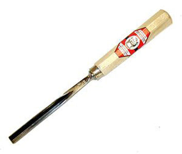 129786: Hirsch #39 V Gouge - 8mm