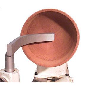 130118: Oneway 9-1/2" Offset Curved Toolrest - 1" x 2-3/4" Post