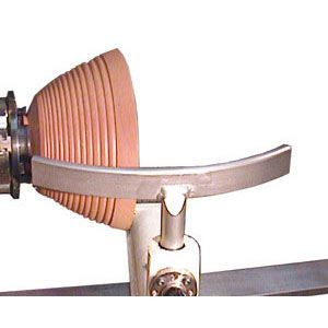 130114: Oneway 12" Center Mount Curved Toolrest - 1-1/2" x 9-1/2" Post