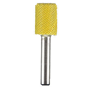 136306: Cylinder Saburr Tooth Carbide Burrs - 1/4 inch Shank