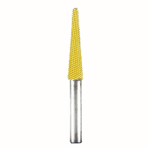 136322: Taper Saburr Tooth Carbide Burrs - 1/4 inch Shank