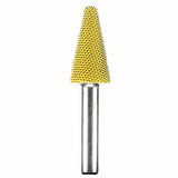 136323: Taper Saburr Tooth Carbide Burrs - 1/4 inch Shank