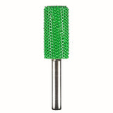 136407: Cylinder Saburr Tooth Carbide Burrs - 1/4 inch Shank