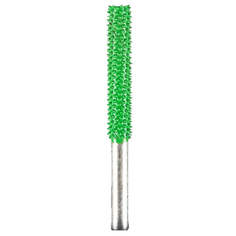 136409: Smooth End Cylinder Saburr Tooth Carbide Burrs - 1/4 inch Shank