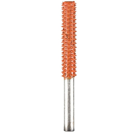 136509: Smooth End Cylinder Saburr Tooth Carbide Burrs - 1/4 inch Shank