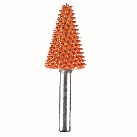 136525: Taper Saburr Tooth Carbide Burrs - 1/4 inch Shank