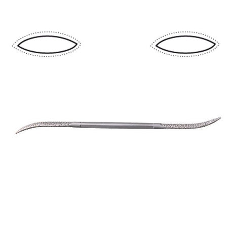 147246: Narex Hand Cut Rifflers