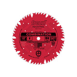Freud Combination Blade: 10" x 50 Tooth - 1/8" Kerf