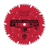 Freud Thin Kerf Combination Blade: 10" x 50 Tooth - 3/32" Kerf