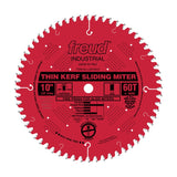 Freud 10" Thin Kerf Sliding Miter Blade: 10" x 60 Tooth - .090" Kerf