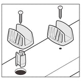 Veritas Platform Saddles - Set of 4
