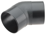 45-deg Elbow Hose Connector - 4in