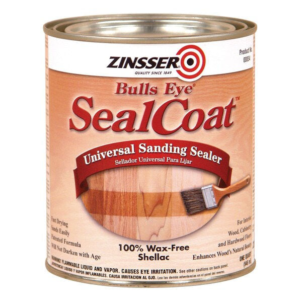 SealCoat Dewaxed Shellac Sealer Quart