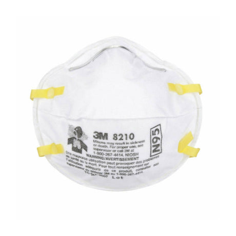 3M 8210 Disposable N95 Dust Masks - Pack of 2