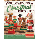 Woodcarving a Christmas Chess Set
