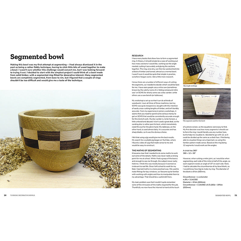 Turning Decorative Bowls - Richard Findley