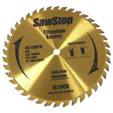305019: SawStop Titanium Series 10 inch Saw Blade