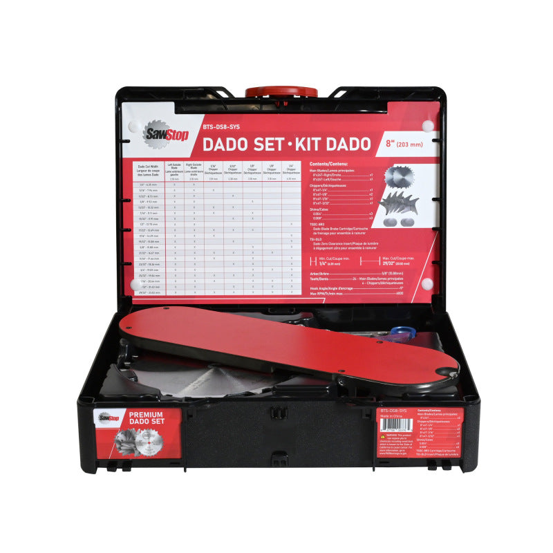 SawStop 8 inch Premium Dado Set  in SYS3 112 Systainer