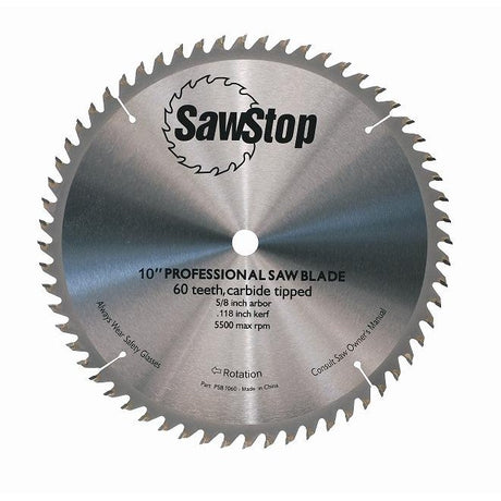 SawStop Standard Series 10 inch Saw Blade