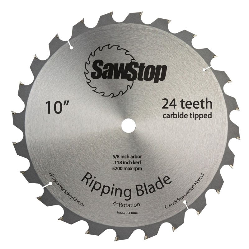 305208: SawStop Standard Series 10 inch Saw Blade