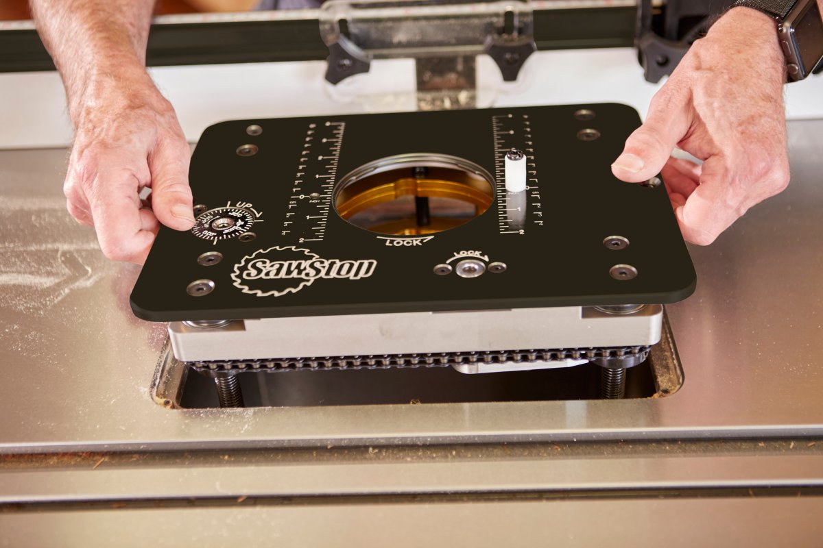 SawStop 4 Post Router Lift