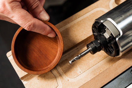 Shaper Tools Up-Spiral Ball Nose Bit