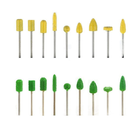 Saburr Tooth Carbide Burrs - 3/32 inch Shank