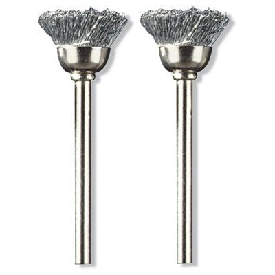Dremel 1/2 inch Carbon Steel Cup Brush - Pack of 2