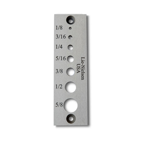 Lie-Nielsen Dowel Plate
