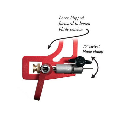 Knew Concepts Woodworker's Aluminum Fretsaw Mk3 & Mk4
