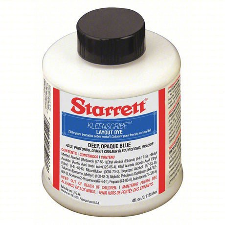 Starrett Machinist's Blue Dye - 4 oz.
