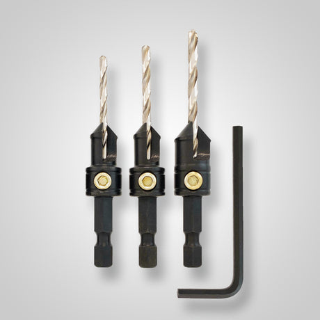 Snappy Drill-Countersink - Set of 3