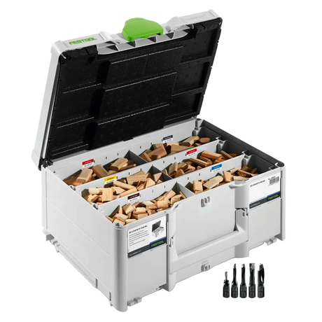 Festool DF 500 Q Domino Cutter & Tenon Assortment Systainer