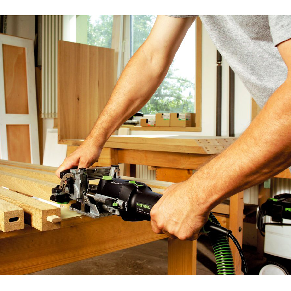 720142: Festool DF 500 Q Domino Joiner Set