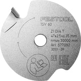 Festool 47mm Scoring Blade for TSV 60 KEB Track Saw