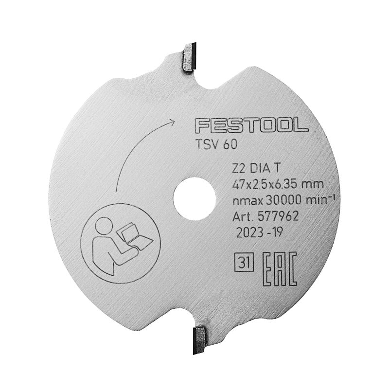 725271: Festool 47mm Scoring Blade for TSV 60 KEB Track Saw