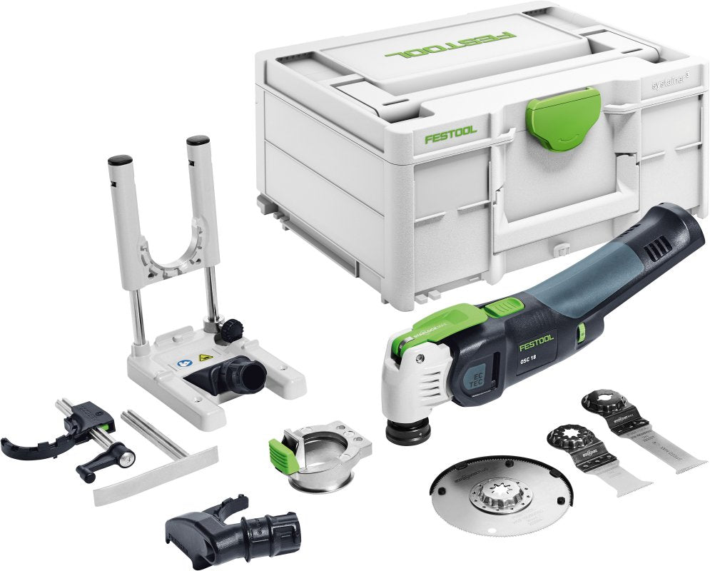 725423: Festool OSC 18 Li  Cordless Vecturo Oscillating Tool