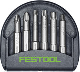 Festool Set of Six Impact Driver Bits
