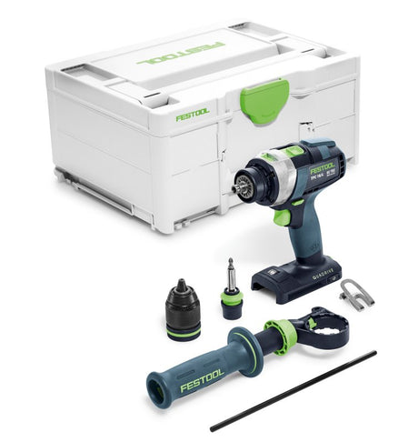 725445: Festool TPC 18/4 Li-Ion QuaDrive Cordless Hammer Drill