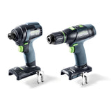Festool Basic Cordless Combo Set - TID 18 + T18
