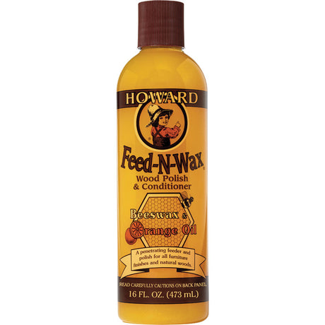 Howard Feed-N-Wax 16 oz.