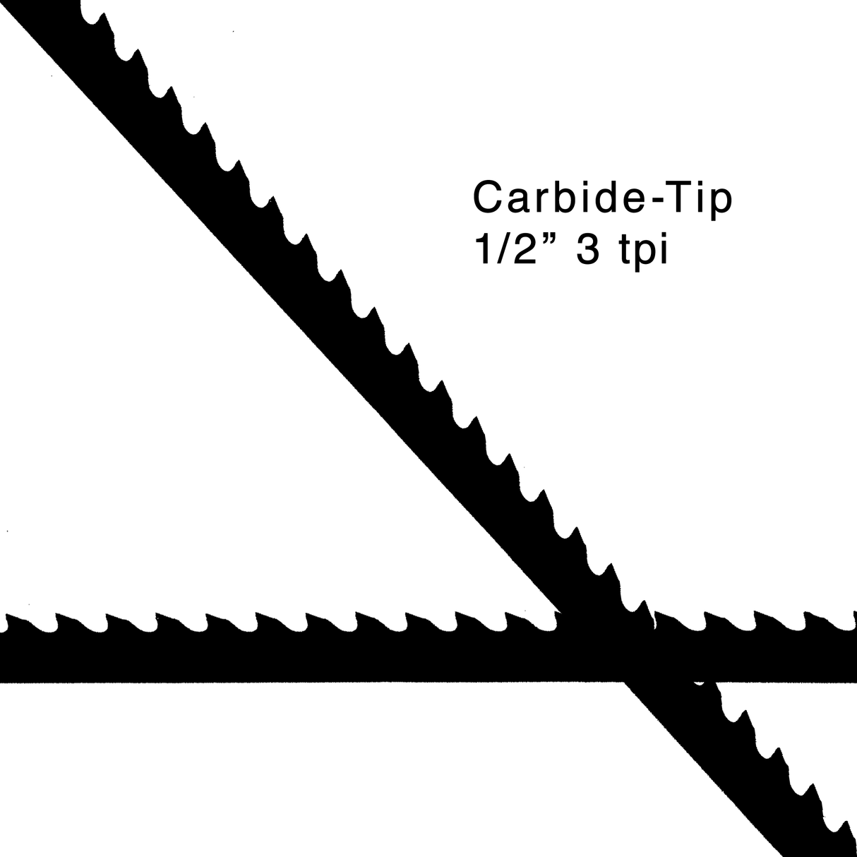 Premium Carbide-Tipped Bandsaw Blade